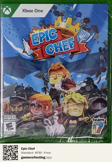 Epic Chef Xbox One, NTSC box front