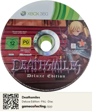Deathsmiles Xbox 360, PAL disc