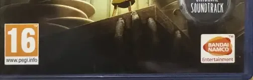 Little Nightmares, the PEGI square on its front