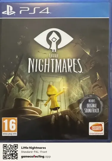 Little Nightmares PlayStation 4, PAL box front