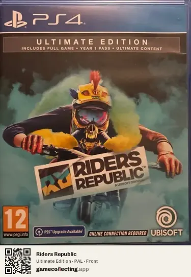 Riders Republic PlayStation 4, PAL box front