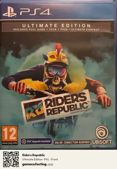 Riders Republic PlayStation 4, PAL box front