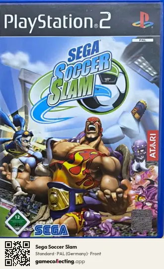 Sega Soccer Slam PlayStation 2, Germany box front