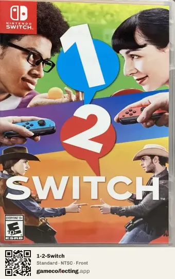 1-2-Switch Nintendo Switch, NTSC box front
