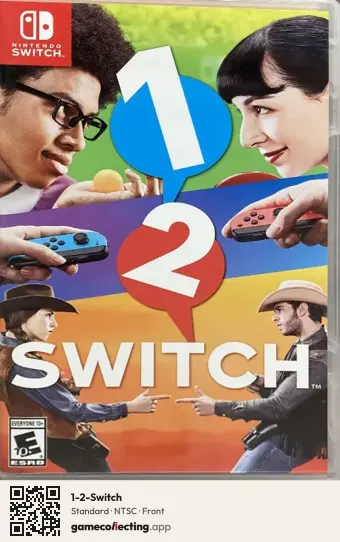 1-2-Switch Nintendo Switch, NTSC box front