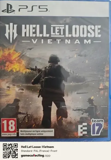 Hell Let Loose: Vietnam PlayStation 5, France box front