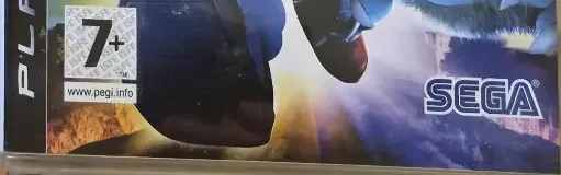 Sonic Unleashed, the PEGI square on its front