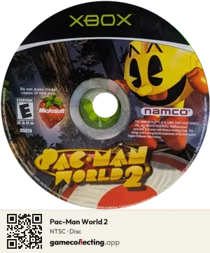 Pac-Man World 2 Xbox, NTSC disc