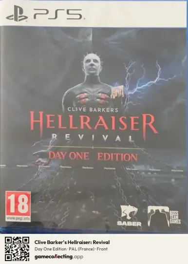 Clive Barker's Hellraiser: Revival PlayStation 5, France box front