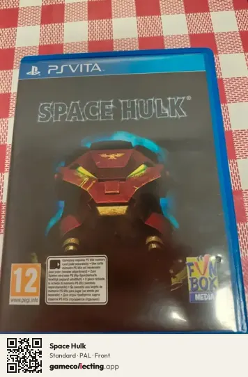 Space Hulk PlayStation Vita, PAL box front