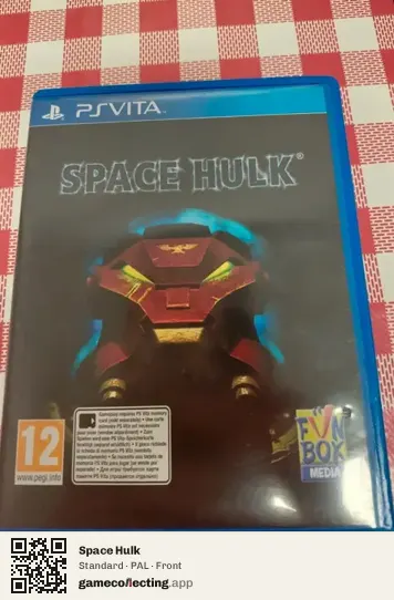 Space Hulk PlayStation Vita, PAL box front