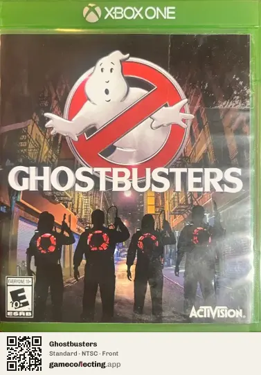 Ghostbusters Xbox One, NTSC box front