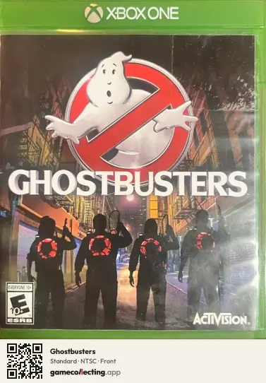 Ghostbusters Xbox One, NTSC box front