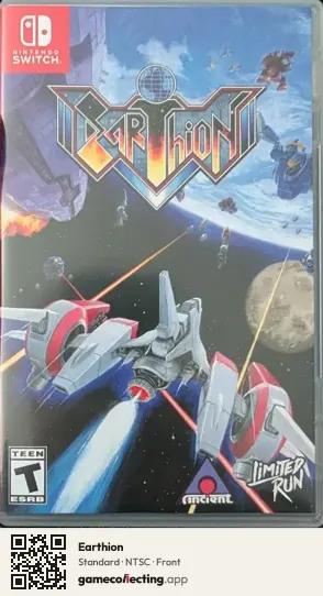 Earthion Nintendo Switch, NTSC box front