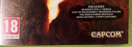 Resident Evil 5, the PEGI square on its front