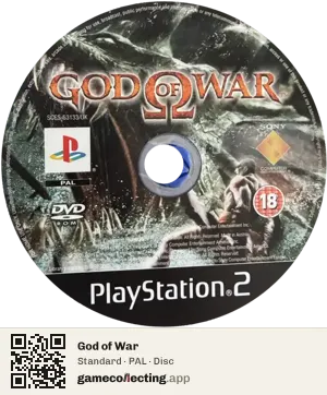 God of War PlayStation 2, PAL disc