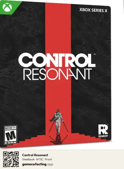 Control Resonant Xbox Series X, NTSC box front