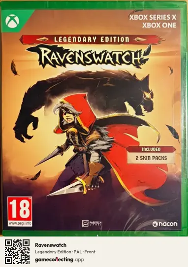 Ravenswatch Xbox Series X, PAL box front