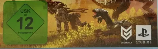Horizon Zero Dawn Remastered, the USK square on its front