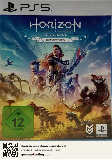 Horizon Zero Dawn Remastered PlayStation 5, Germany box front