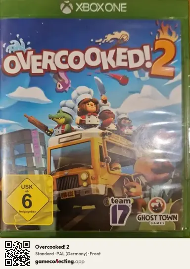 Overcooked! 2 Xbox One, Germany box front