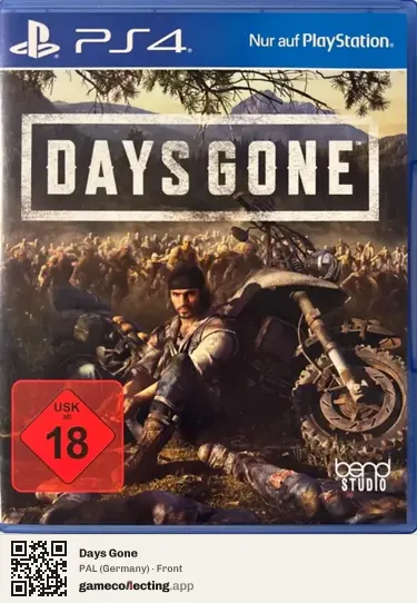 Days Gone PlayStation 4, Germany box front
