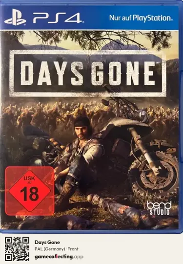 Days Gone PlayStation 4, Germany box front
