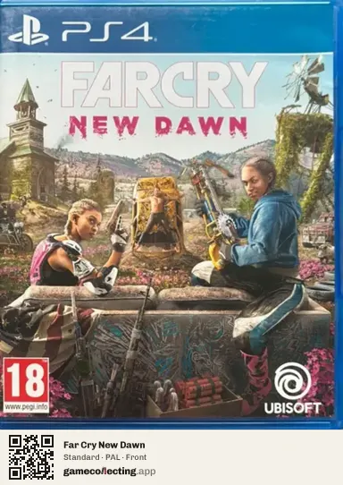 Far Cry New Dawn PlayStation 4, PAL box front