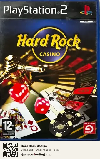 Hard Rock Casino PlayStation 2, France box front
