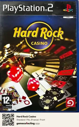 Hard Rock Casino PlayStation 2, France box front
