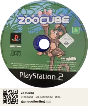 ZooCube PlayStation 2, PAL disc