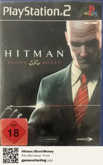 Hitman: Blood Money PlayStation 2, Germany box front