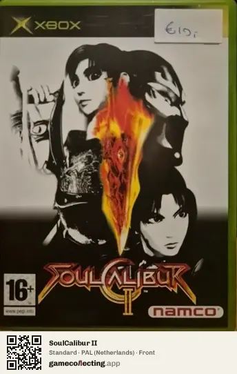 SoulCalibur II Xbox, Netherlands box front