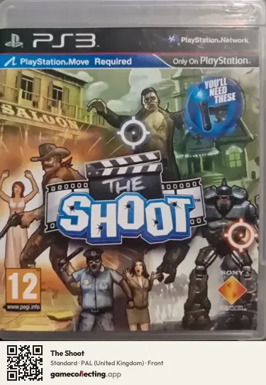 The Shoot PlayStation 3, United Kingdom box front
