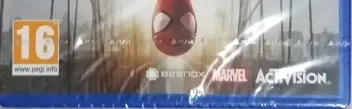 The Amazing Spider-Man 2, the PEGI square on its front