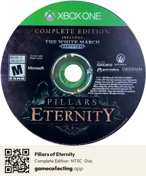 Pillars of Eternity Xbox One, NTSC disc