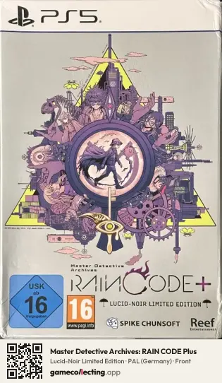 Master Detective Archives: RAIN CODE Plus PlayStation 5, Germany box front