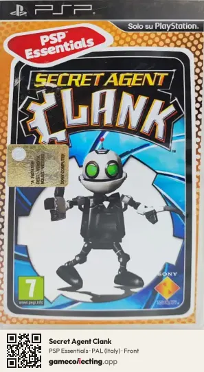 Secret Agent Clank PlayStation Portable, Italy box front