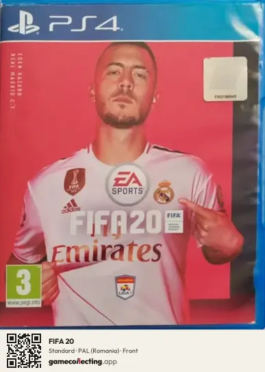 FIFA 20 PlayStation 4, Romania box front