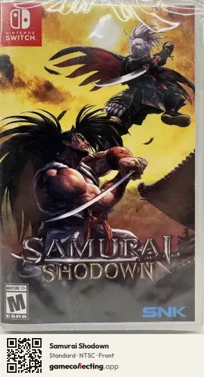 Samurai Shodown Nintendo Switch, NTSC box front
