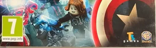 LEGO Marvel's Avengers, the PEGI square on its front