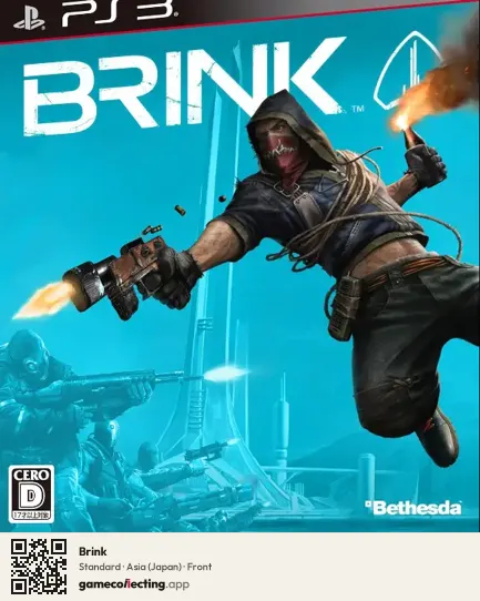 Brink PlayStation 3, Asia box front
