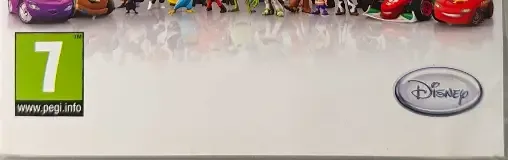 Disney Infinity, the PEGI square on its front