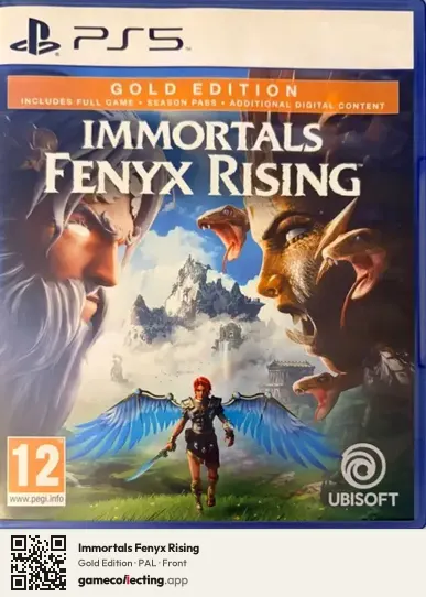 Immortals Fenyx Rising PlayStation 5, PAL box front