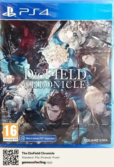The DioField Chronicle PlayStation 4, France box front