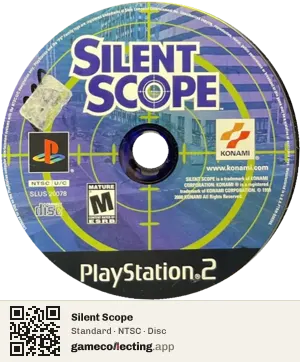 Silent Scope PlayStation 2, NTSC disc