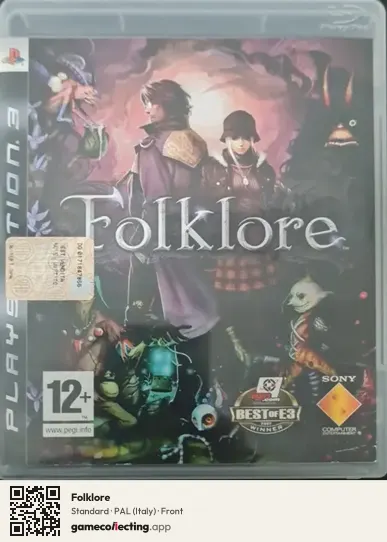 Folklore PlayStation 3, Italy box front