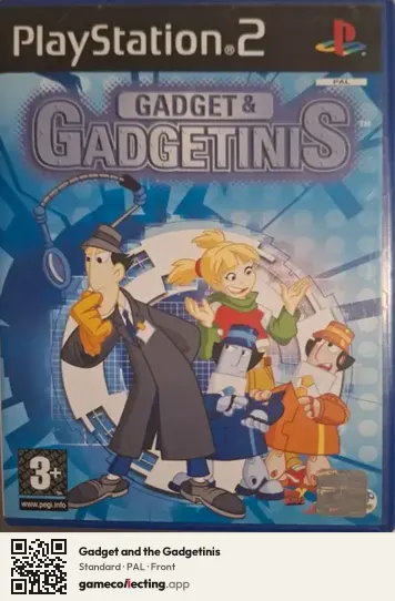 Gadget and the Gadgetinis PlayStation 2, PAL box front