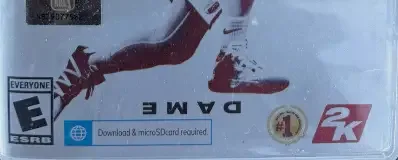 NBA 2K21, the ESRB box on its front