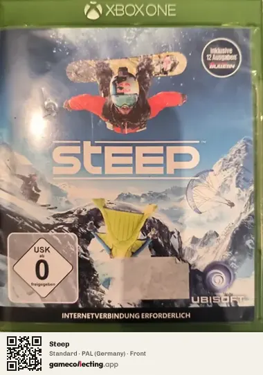 Steep Xbox One, Germany box front